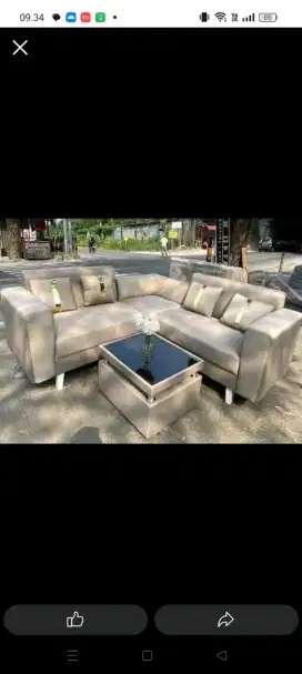 Sofa L minimalis murah