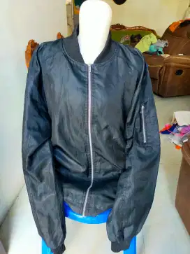 JAKET RESLETING HITAM PRIA || JAKET MOTOR PRIA