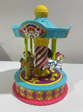 Mainan Anak Kuda Carousel Musik