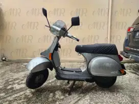 Vespa Excel Tahun 1989 Warna Abu Istimewah TKP Gas Alam Depok !!!