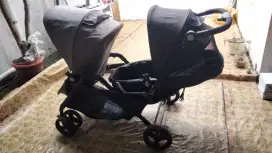 Stroller Geoby Kembar Double NEGO