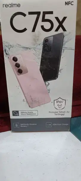 Murah cuma 2JTAAN realme C75X RAM 8GB ROM 128GB IP69