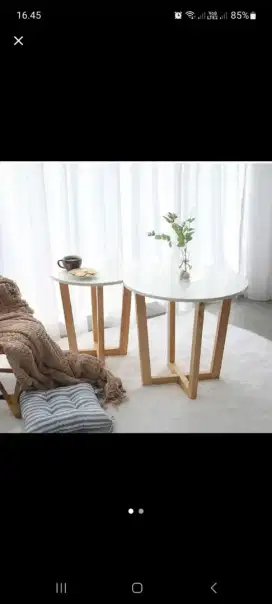 Meja Tamu minimalis estetik