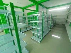 Rak Minimarket BEKAS RASA BARU, Bahkan belum pernah dirakitSpesifikasi