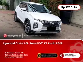 [ WARRANTY ] Hyundai Creta 1.5L Trend IVT AT Putih 2022/2023