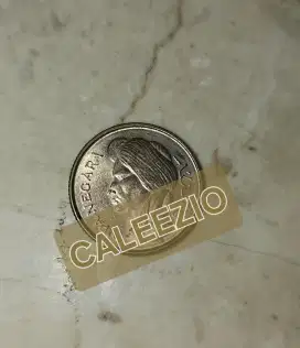 uang coin 50 sen tahun 1952 dipa negara