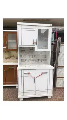 Lemari Piring Teakblok/Rak dapur