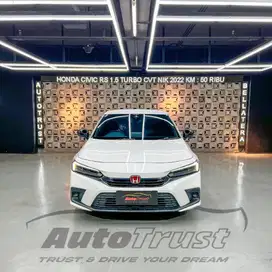 [ TDP 0% ] HONDA CIVIC 1.5 RS TURBO CVT NIK.2022/DAVID