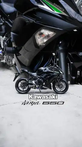 Kawasaki Ninja 650 ABS Tahun 2017 Mulus abis siap gas