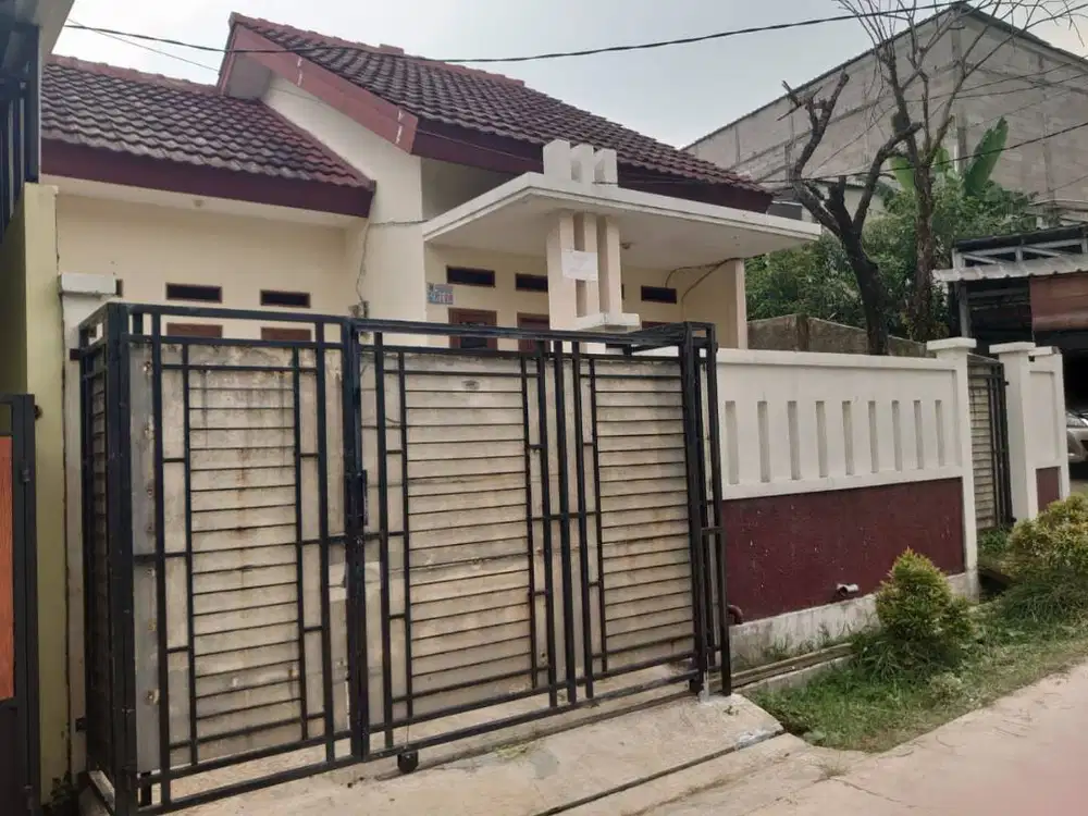 Di Jual rumah SHM posisi HUK(Pojok) nego dkt Pemda Kab. Bogor/Cibinong