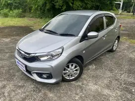 Low Km Honda Brio Satya 1.2 E Bensin-AT 2022 Silver LIN