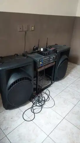 Full Set Sound Karaoke Keluarga