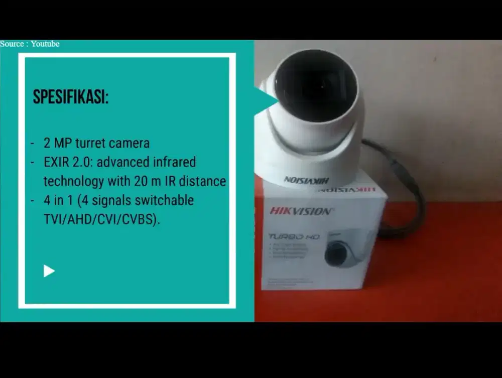 Cctv hikvision hilook pasang baru