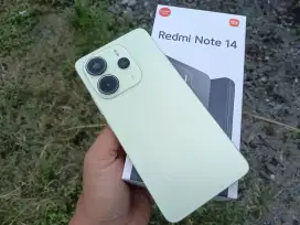 XIAOMI REDMI Note 14, 8/256GB, 3 Minggu Pakai, Lengkap Original