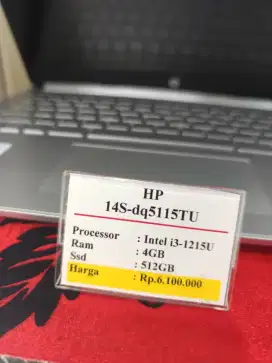 Laptop HP 14S-dq5115TU