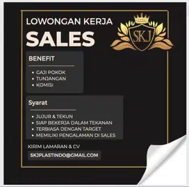 Lowongan Posisi Sales