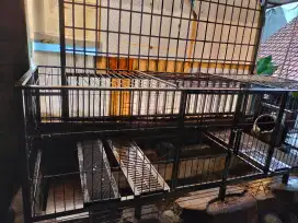 Dijual kandang kucing bekas (home made)