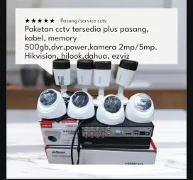 Promo cctv dahua hilook hikvision kamera and layanan service