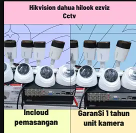 Pasang cctv dahua hikvision  hilook sale service