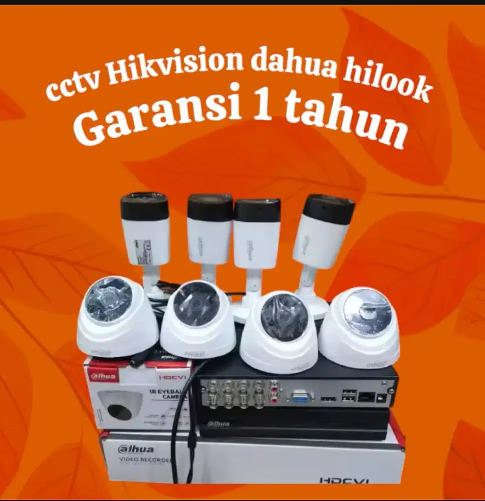 Cctv dahua hilook hikvision kamera service hd