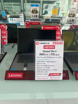 Kredit Laptop Lenovo Ideapad slim 3 Tanpa Dp langsung cair