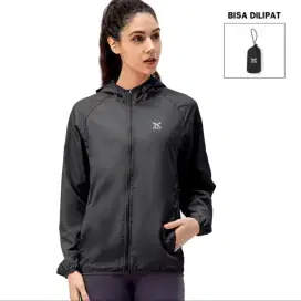 JAKET PARASUT  WANITA WATER RESISTANT LIPAT