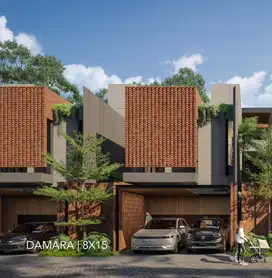 Rumah Cantik Ala Villa di Tangerang Selatan