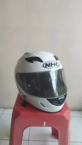 Helm NHK Putih Original Bekas