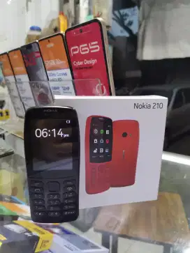 Nokia 210 dual simcar lengkap