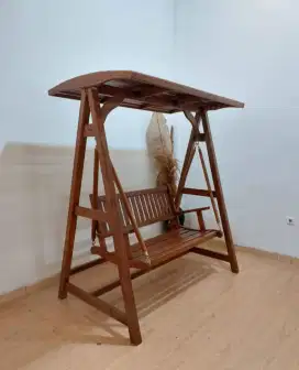 Ayunan kayu jati perhutani