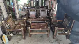Set Kursi Bambu