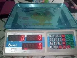 Timbangan digital 2 display 40kg