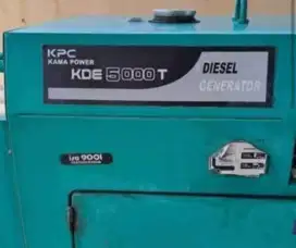 Genset KDE T5000