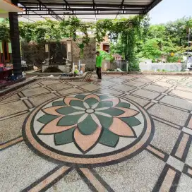 Batu alam | Batu Sikat carport