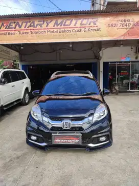 Honda Mobilio RS 1.5 CVT Automatic Tahun 2016 Hitam Metalik Bagus Kece