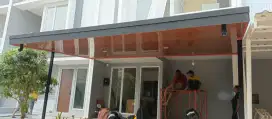 kanopi minimalis plafon pvc