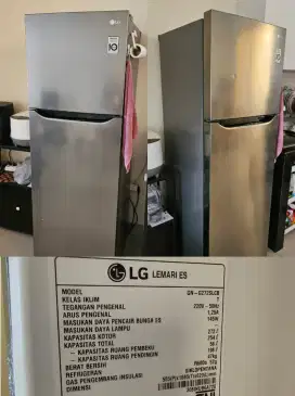 Kulkas LG 2 Pintu 272L