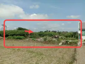 jual tanah 1012m belakang ruko, dekat pom bensin ngupit