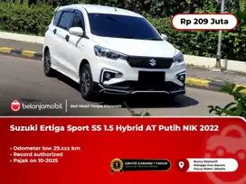 [ LOW KM ] Suzuki Ertiga Sport SS 1.5 Hybrid AT Putih 2022/2023