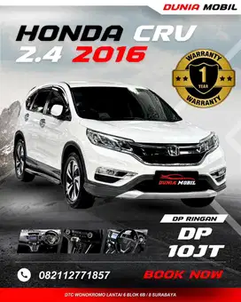 Honda CRV 2.4 AT Non Prestige 2016 ASLI / 2015 Bisa Tukar Xtrail