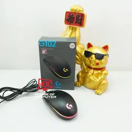 MOUSE GAMING LOGITECH G102 RGB LIGHTSYNC WITH MACRO