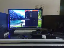 TV Sharp 30 inch, VGA, HDMI, USB, Sy Buat Monitor PC.