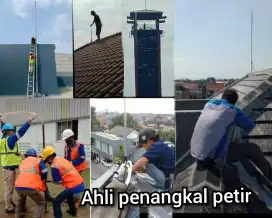 Spesialis ahli jasa pasang pemanggang petir Bantarjati Bojong gede