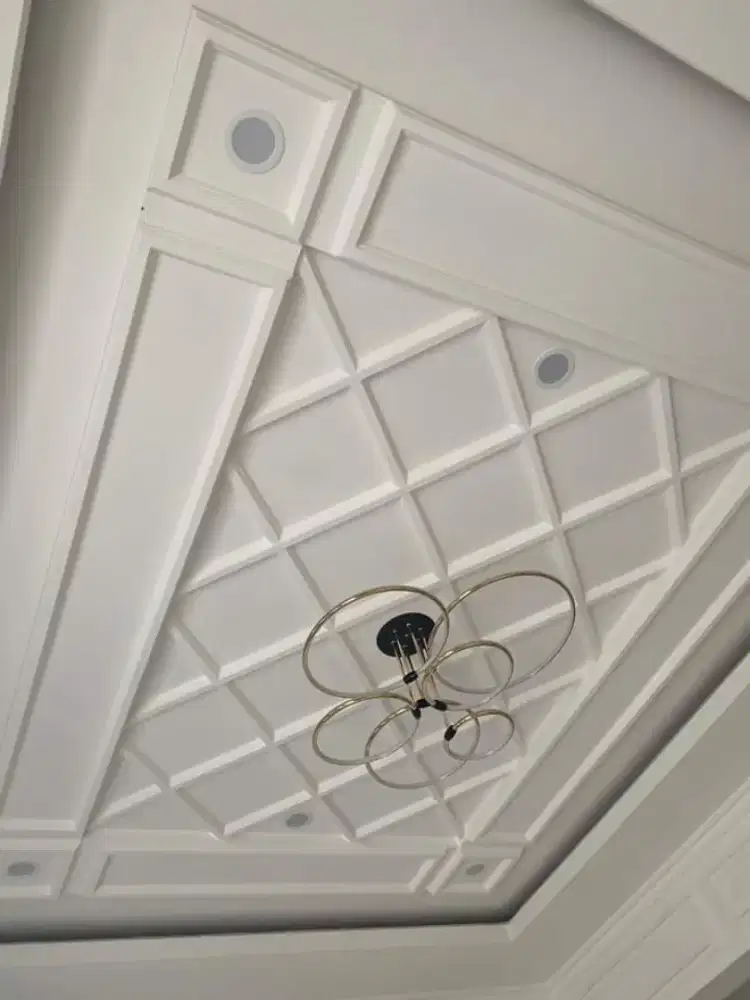 Plafon pvc,partisi gypsum,molding,wallding,pengecatan dinding,listrik