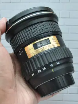 Lensa tokina 12-24mm f4 for nikon