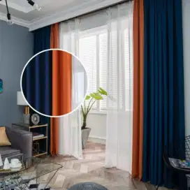 Pasang gordyn gorden murah vertikal roll blind jasa wallpaper dinding