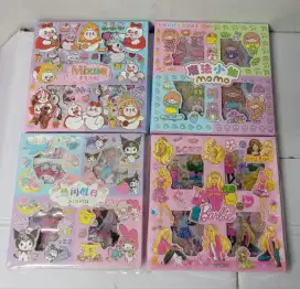 stiker box anak lucu karakter