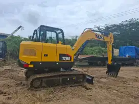 Excavator Mini TZ60 Tahun 2024 harga 410jt NEGO TIPIS