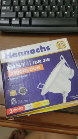 Hannochs Lampu Downlight 3W Tri color