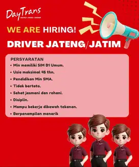 Lowongan Driver Daytrans Shuttle